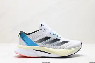 Adidas adizero BOSTON 12 M summer breathable mesh racing running shoes Boost cushioning sole GW3848