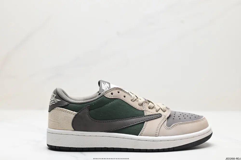 Nike AJ1 Travis Scott x Air Jordan 1 ” Reverse Mocha “AJ1 Joe 1 TS Lightning Joint Hook DM7866-817