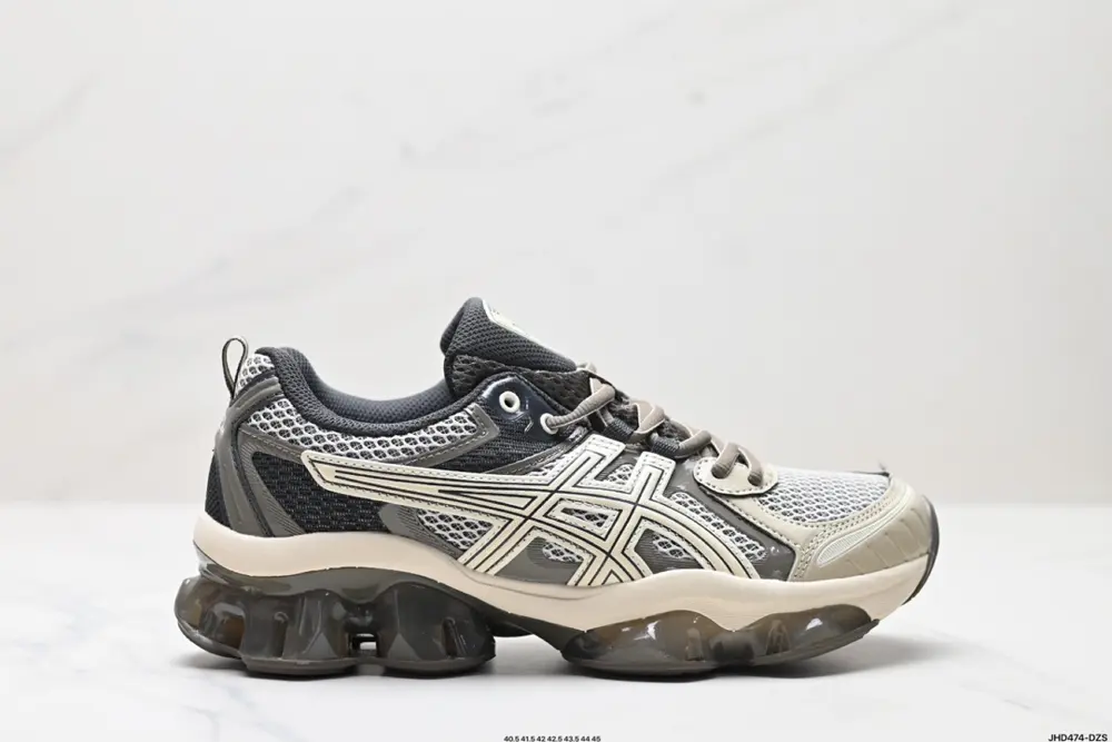 Asics Gel-Quantum Kinetic Retro Casual Sports Shoes Thick-soled Height-enhancing Daddy Shoes 1203A270-020
