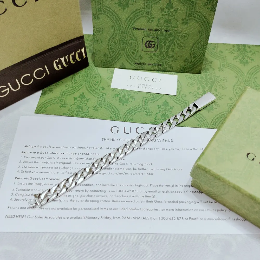 Gucci bracelets are known for their brand image