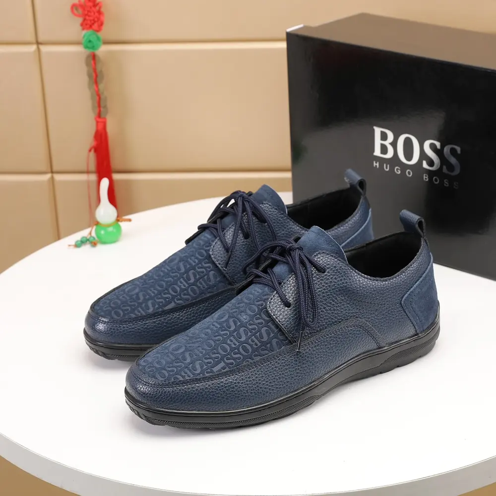 Boss 2024 new leather shoes
