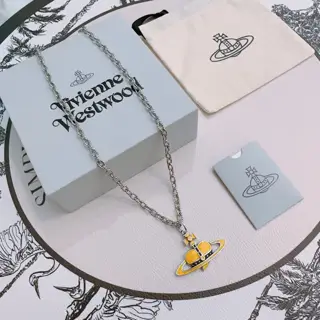 Vivienne Westwood Classic Large Saturn Necklace