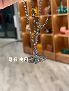 Vivienne Westwood Saturn necklace