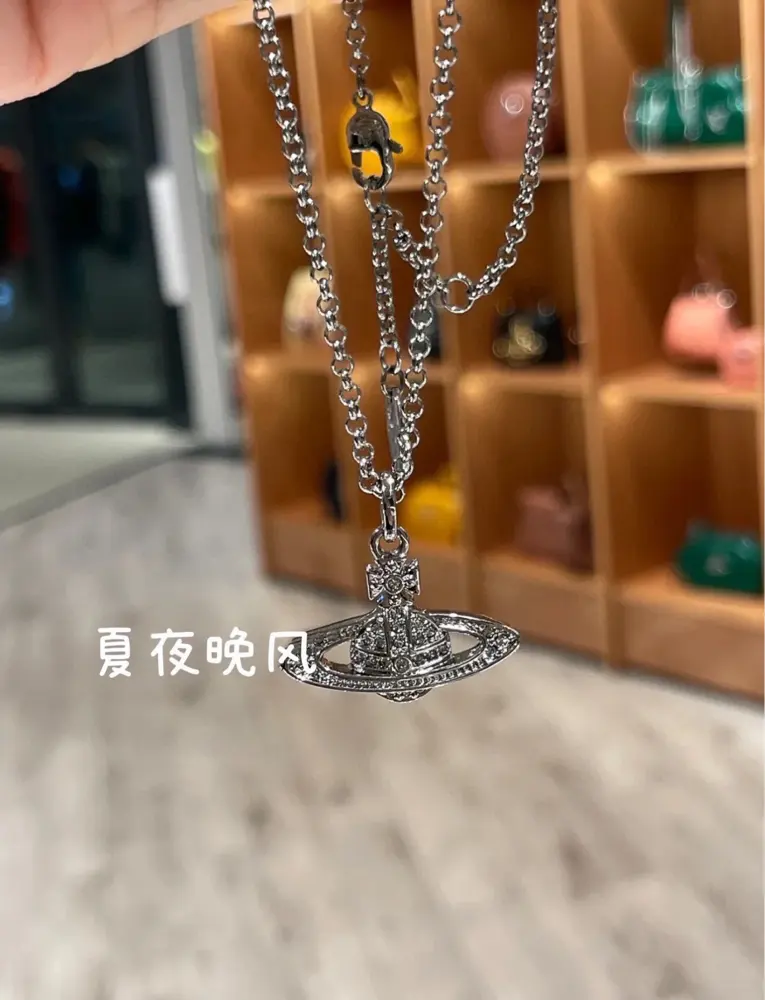 Vivienne Westwood Saturn necklace