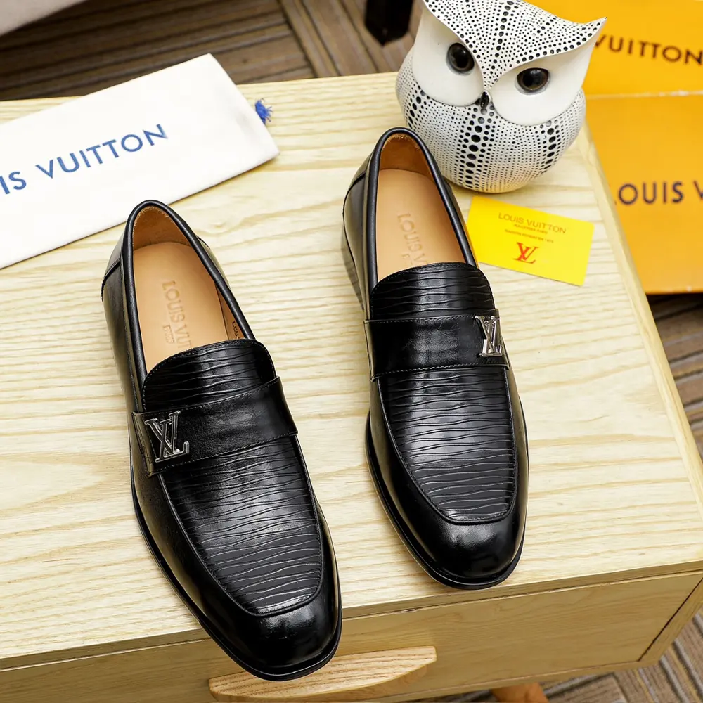 Louis Vuitton casual business leather shoes Official website original copy