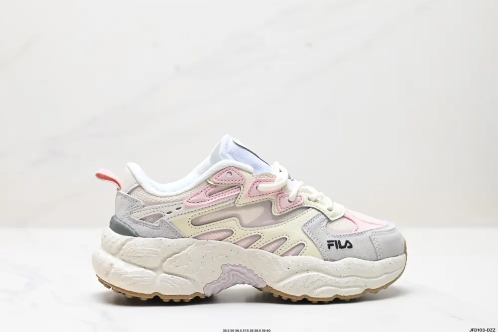 FILA Fern grass shoes FERN sports shoes 2023 autumn new outdoor dad shoes reflective casual F12W331101ABS
