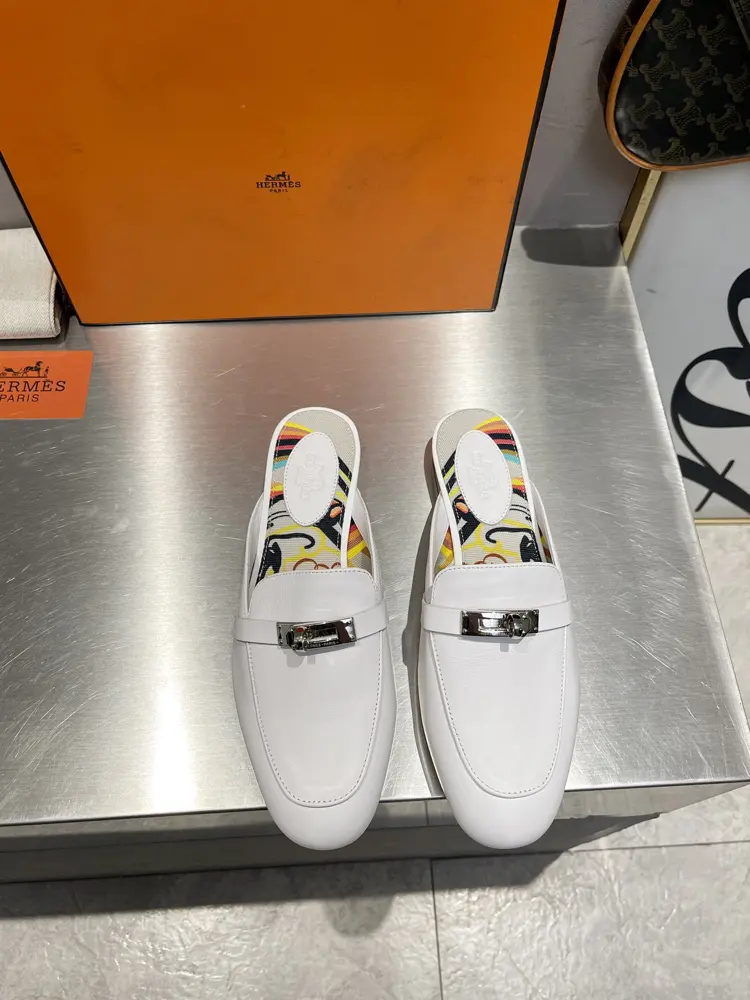 Hermès early spring new style half-slippers