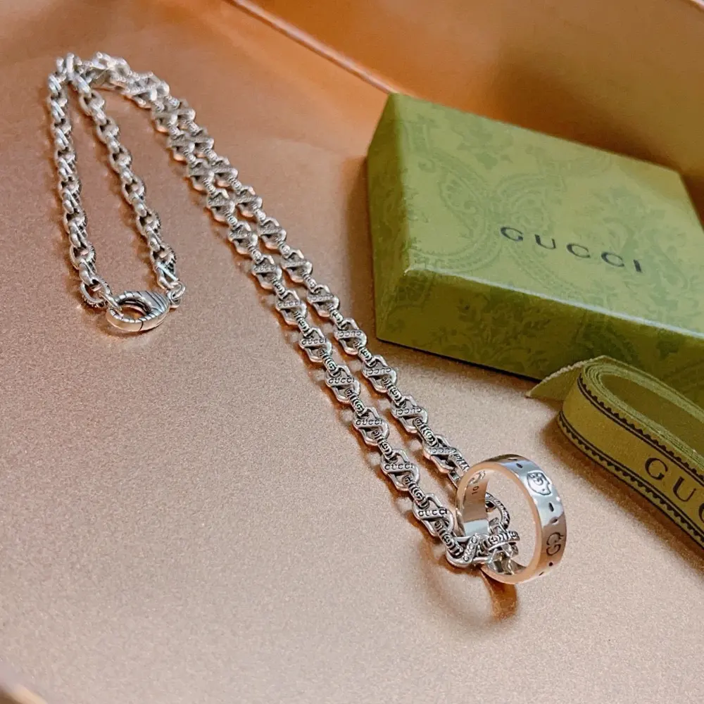 Gucci necklace 2024 latest chain with higher grade