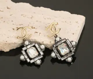 Chanel Double C earrings