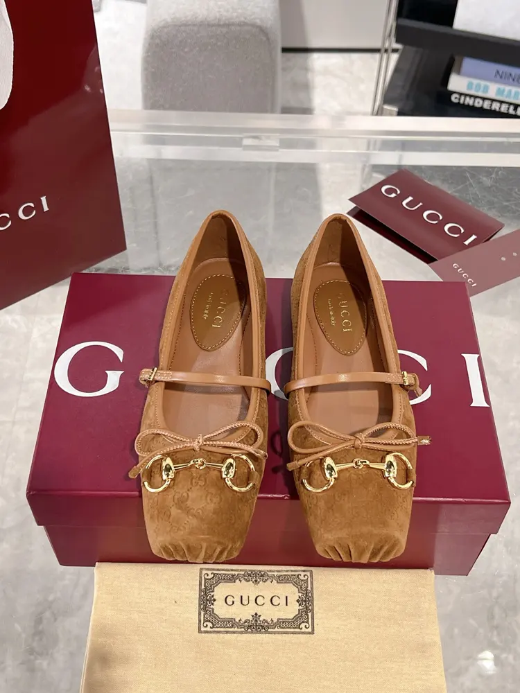 Gucci Horsebit Ballet Flats for Women