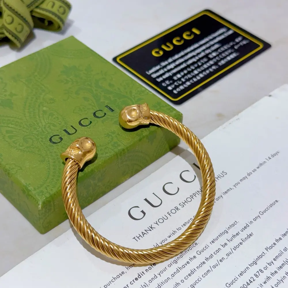 Gucci bracelets are handmade