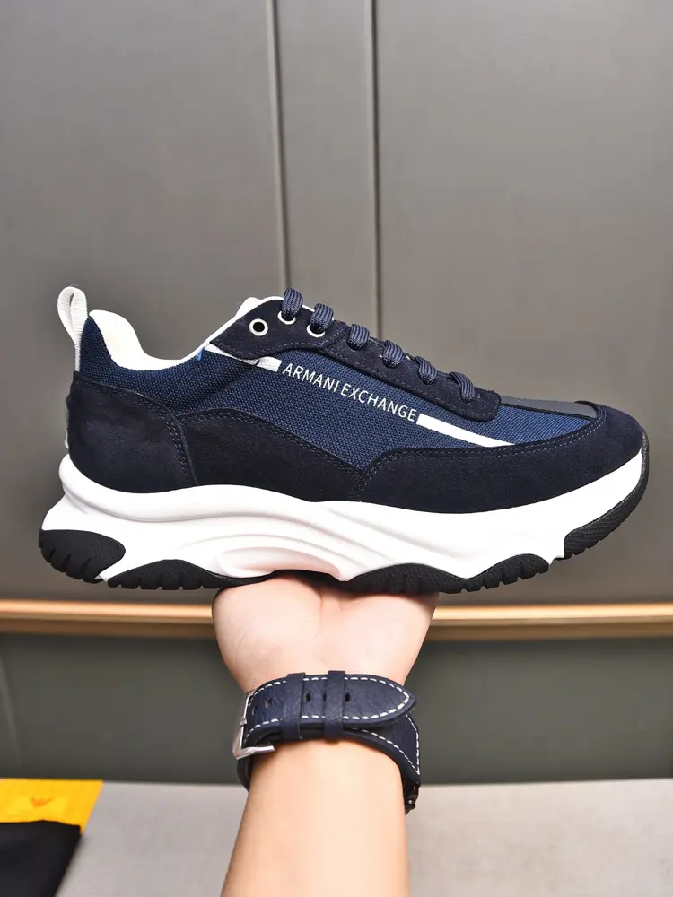 Armani original casual shoes This model is the official flagshi:1 quality