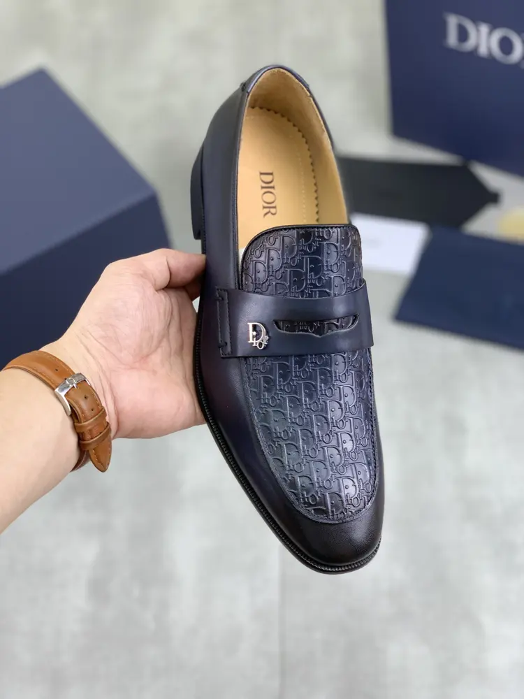 Dior high-end leather shoes