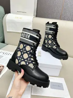 Dior autumn and winter boots retro work boots
