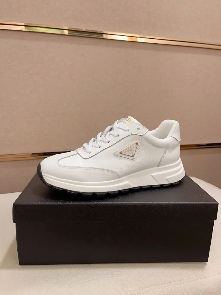 Prada casual shoes upper Italian imported cowhide fabric