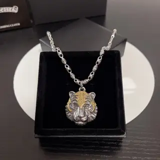 Chrome Hearts Tiger Head Necklace
