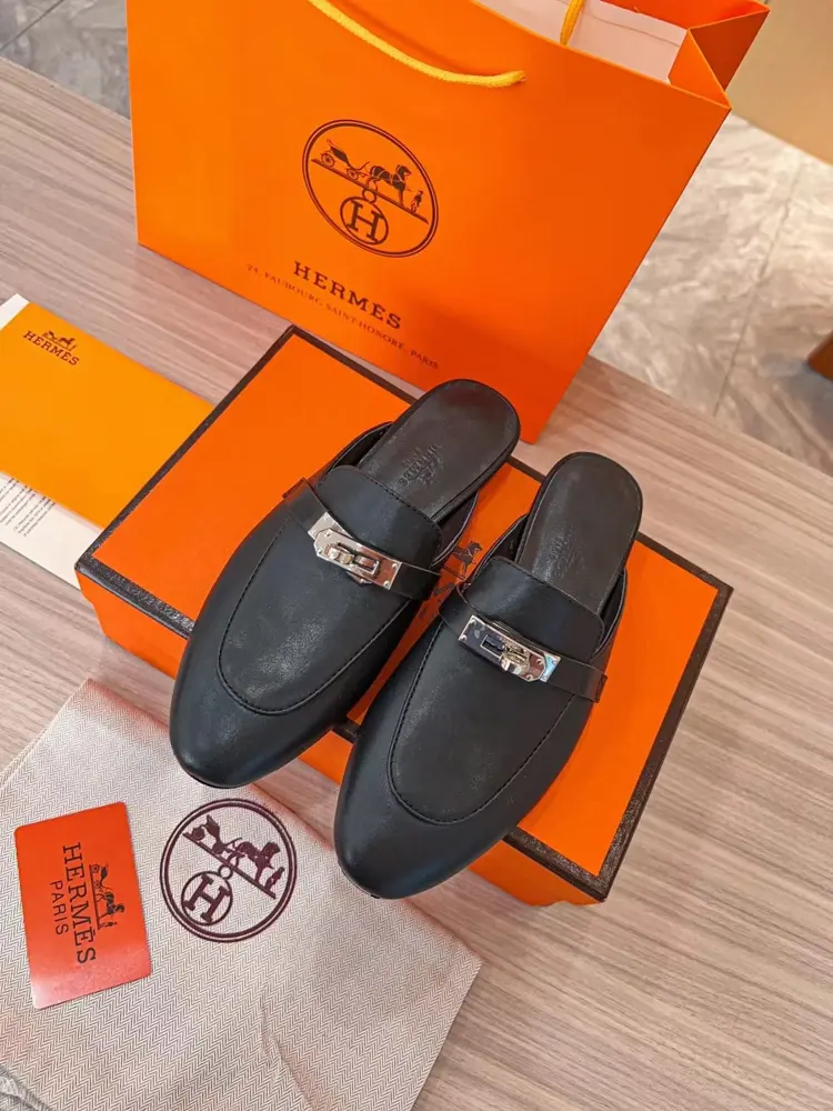 Hermes new handmade shoes