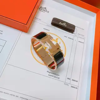 Hermes bracelet Original custom bracelet enamel craftsmanship is really a test of the