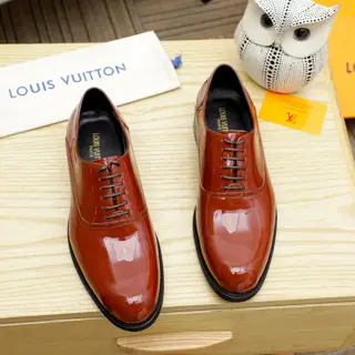 Louis Vuitton new men’s casual business leather shoes
