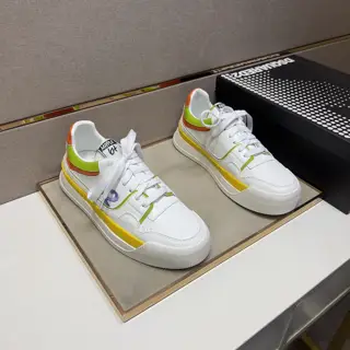 DSQUARED2 couple casual shoes 2024z counter simultaneous sale Size: 35-44# The upper