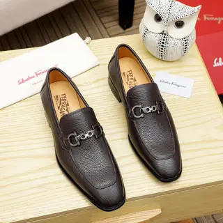 Salvatore Ferragamo casual slip-on shoes Official website original 1:1 mold