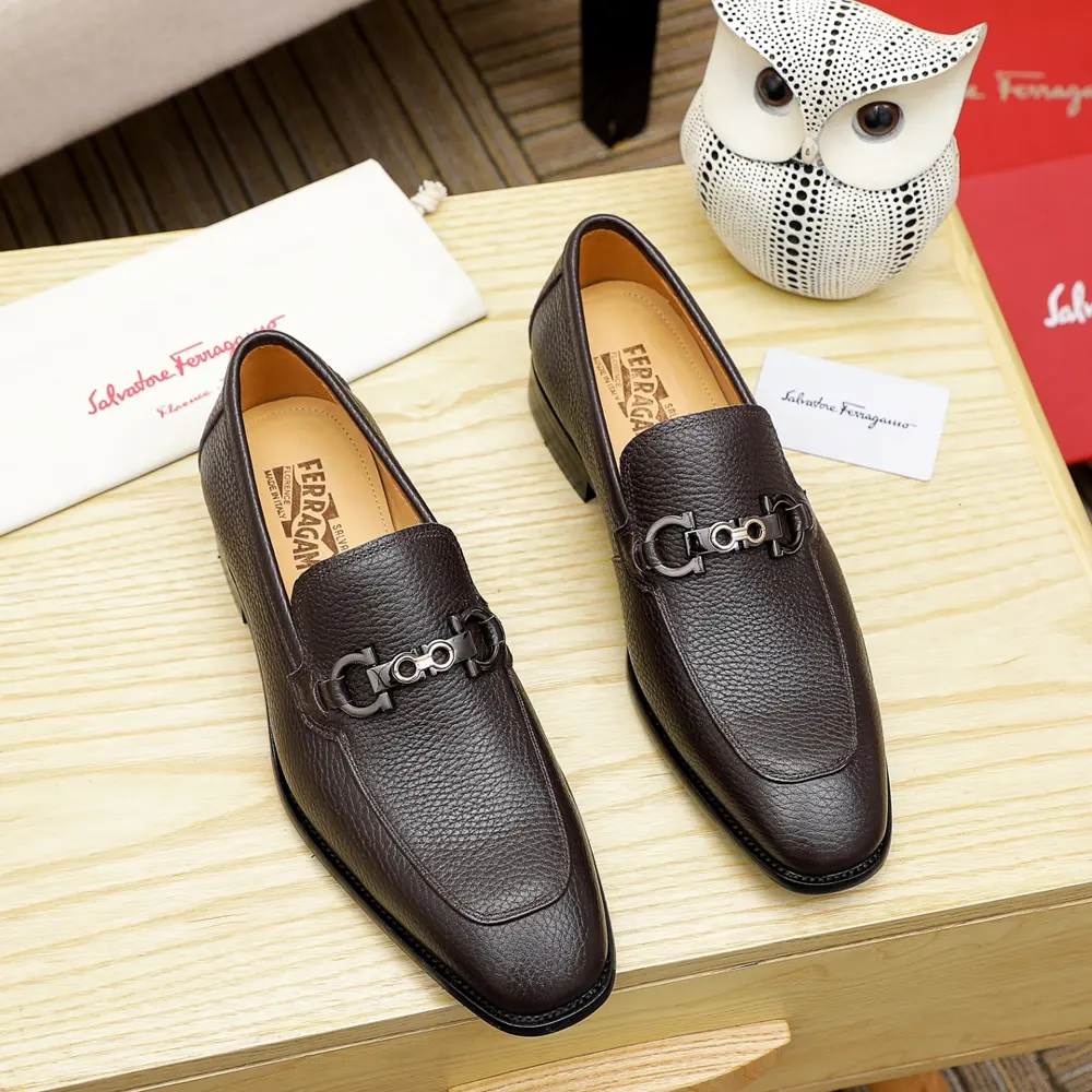 Salvatore Ferragamo casual slip-on shoes Official website original 1:1 mold