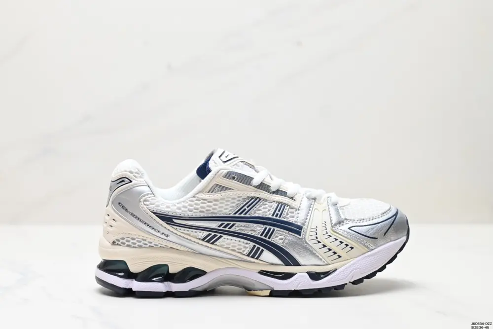 Asics Gel-Kayano 14 version Silver-gray green Shoes 1201A019-109
