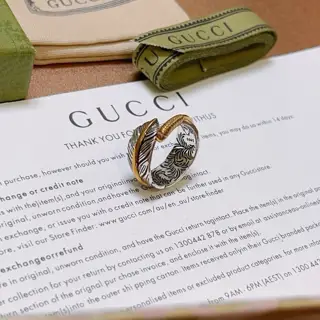 The latest style of Gucci ring