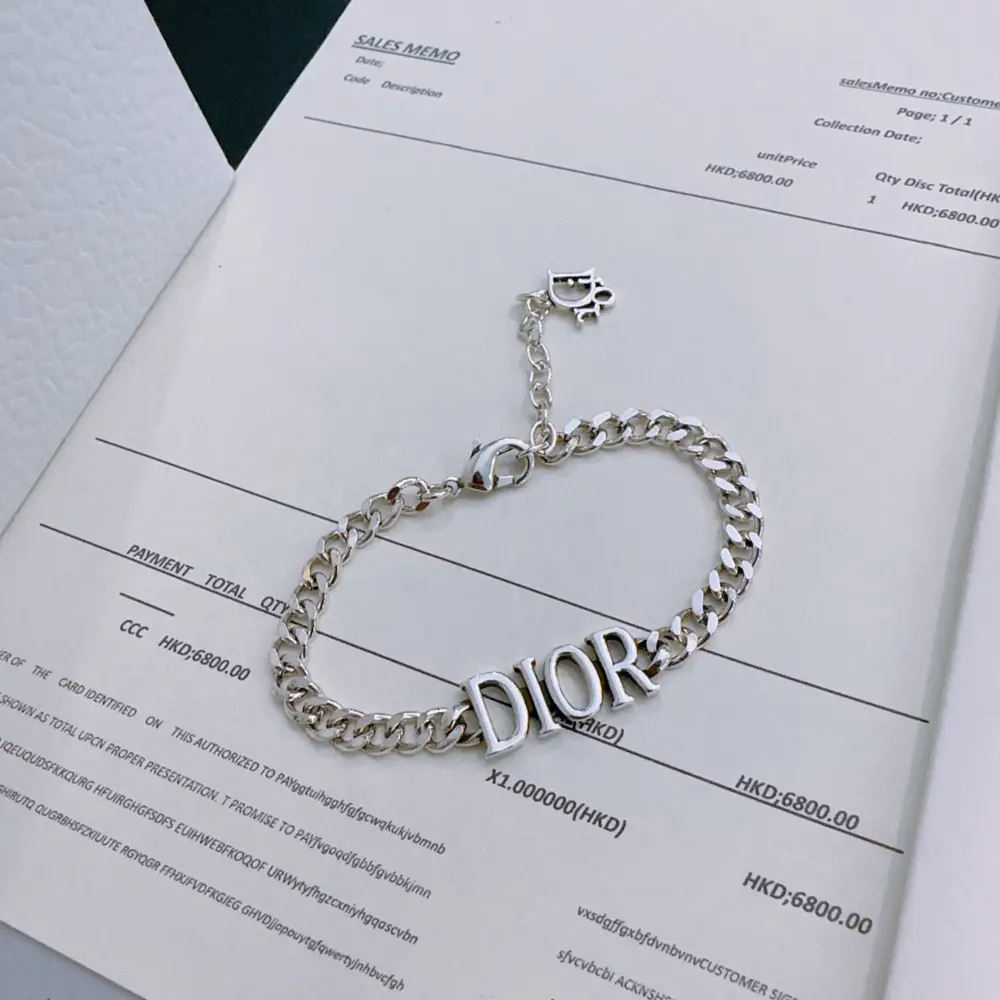 DIOR new style High quality Dior bracelet original goods counter new model retro fashion