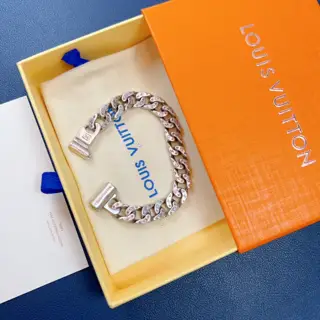 Louis Vuitton distressed bracelet