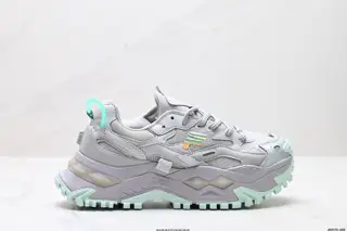 FILA FUSION Fila fashion brand BIANCO fabric synthetic leather hard candy stitching shock T12W321301FSG
