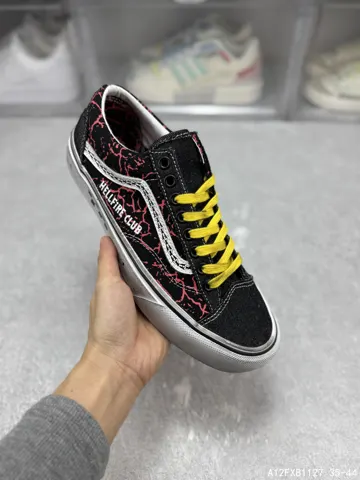 Vans CDG x Vans Old Skool Vault OG LX Joint Model Casual Trendy Retro Low-top Canvas VNOA4X60E