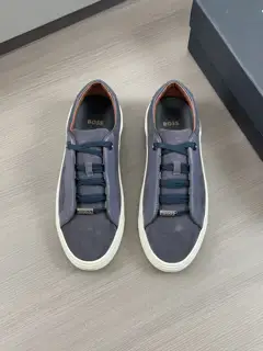 BOSS suede calfskin