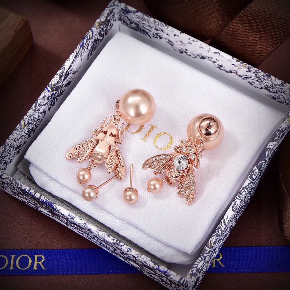 Dior new style Dior new bee earrings