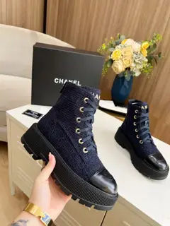 Chanel ankle boots original mold The strap design is super easy to put on and take off