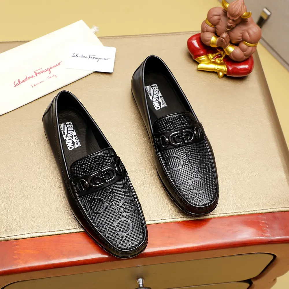 Salvatore Ferragamo casual slip-on shoes 1:1 production at the official website counter