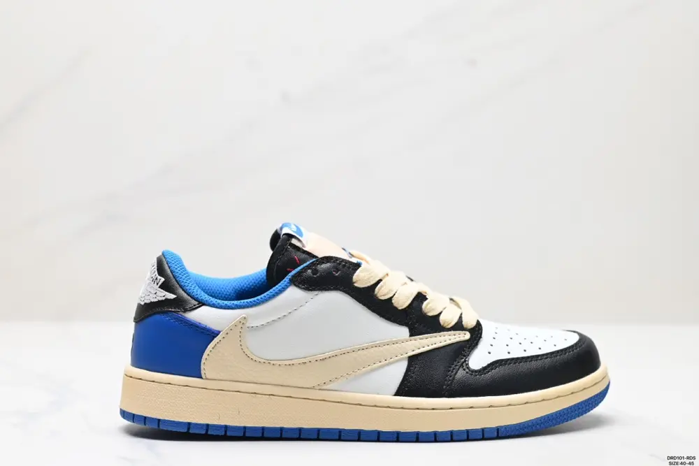 Nike AJ1 reverse hook Travis Scott x Air Jordan 1 Reverse Mocha AJ1 Joe 1 joint reverse DM7866-140
