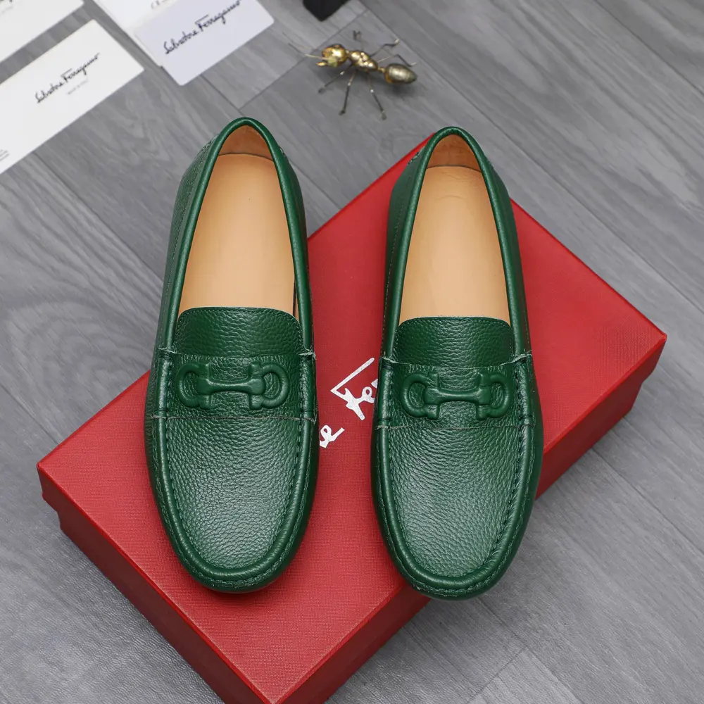 Salvatore Ferragamo business slip-on men’s shoes