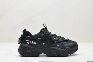 FILA FLUID 5 Cat’s Paw 5.0 Simple and comfortable Non-slip wear-resistant low-top dad shoes F12M422103FNN