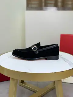 Louis Vuitton Salvatore Ferragamo business formal leather shoes