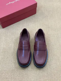 Salvatore Ferragamo Height-enhancing Leather Shoes