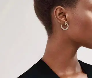 Tiffany T1 narrow hoop earrings