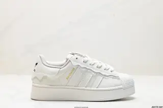 Adidas Originals Superstar Bold W Shell Toe Series Low-top Classic All-match Casual Sports FV3335