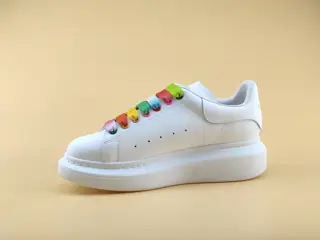 McQueen white shoes