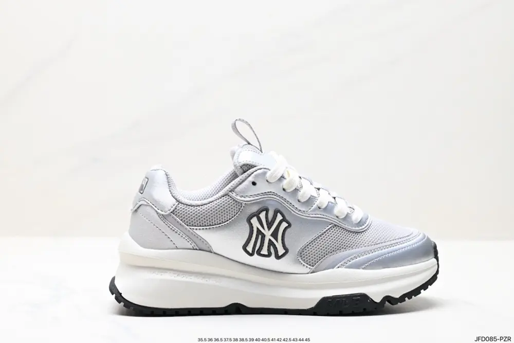 MLB Big Ball Chunky Mesh Thick-soled Daddy Series Low-top Mesh Lightweight Casual Sports 3ASHCRL3N
