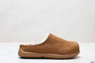 UGG retro all-match half-slip Birkenstock loafers