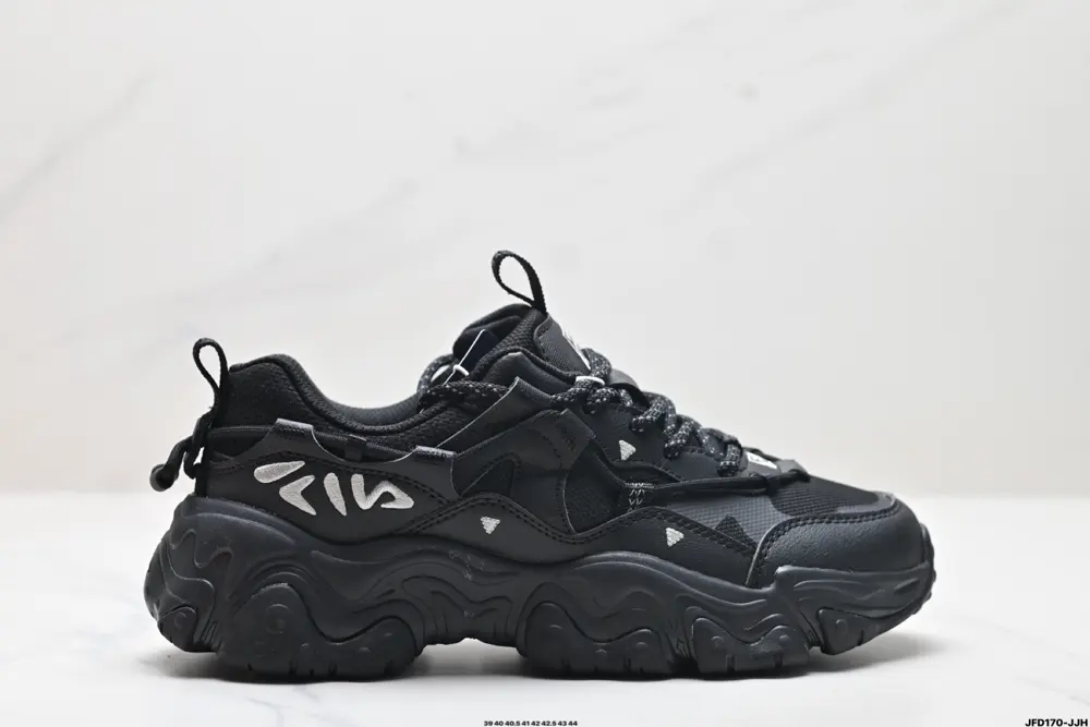 Fila FLUID 5 Cat’s Paw 5.0 Simple and comfortable Non-slip wear-resistant low-top dad shoes F12M412105FOS