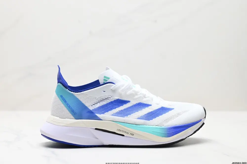 Adidas adizero BOSTON 12 M summer breathable mesh racing running shoes Boost cushioning sole JR2731