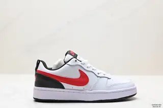 Nike Court Vision Low White Black Sneakers