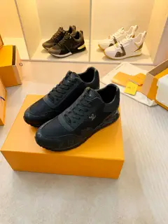 The Louis Vuitton Run Away sneaker draws inspiration from the classic running shoe